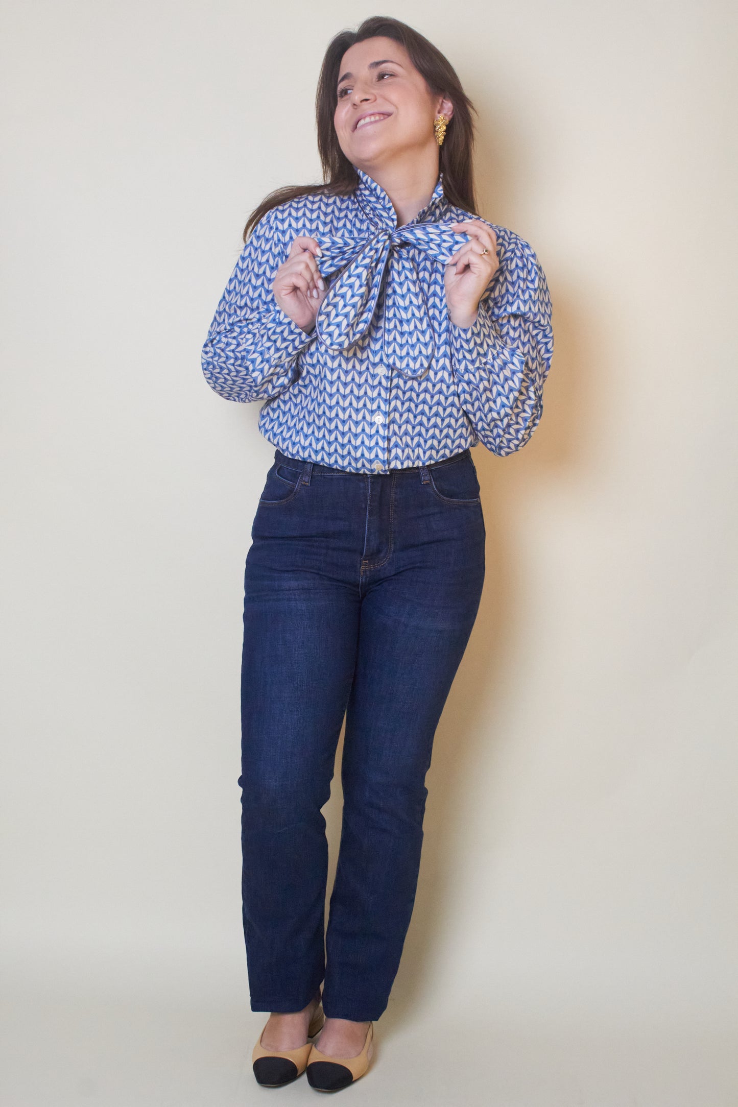 Camisa Padrão Geométrico