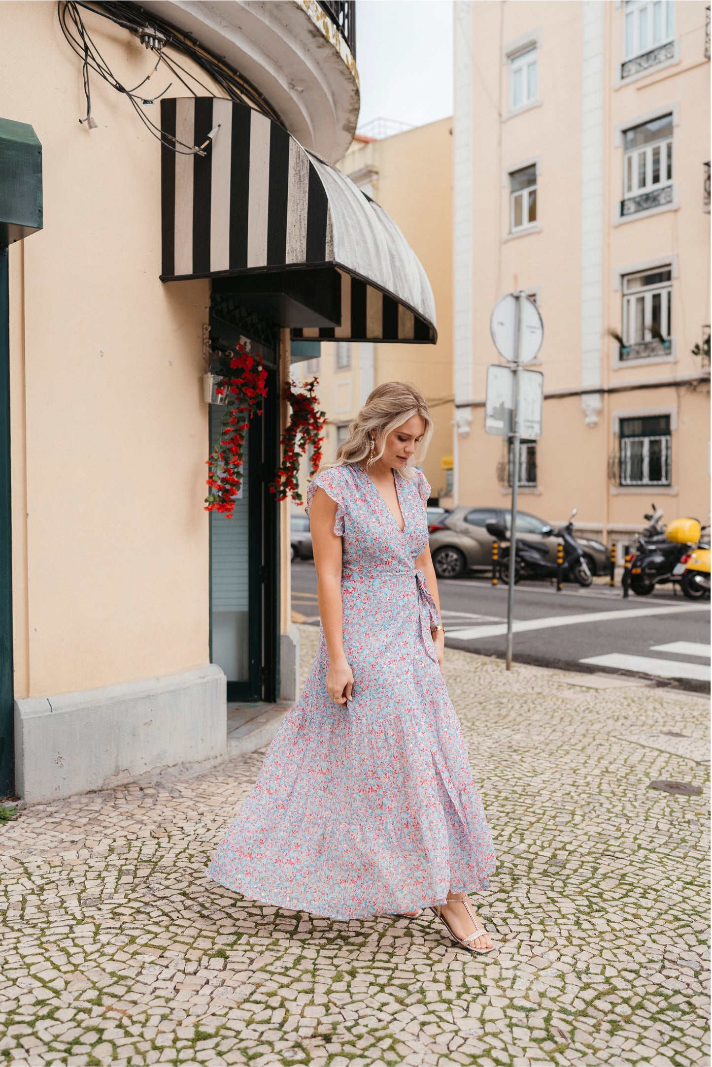 Vestido "Blue Sky"